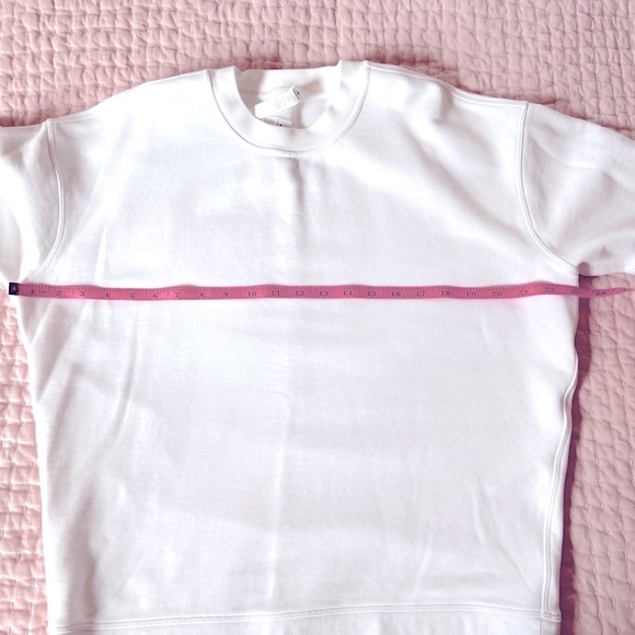 Lululemon White Women’s French Terry Sweatshirt size P6. - Picture 8 of 11